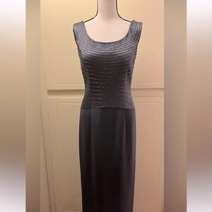 Elegant gray Evening Dress